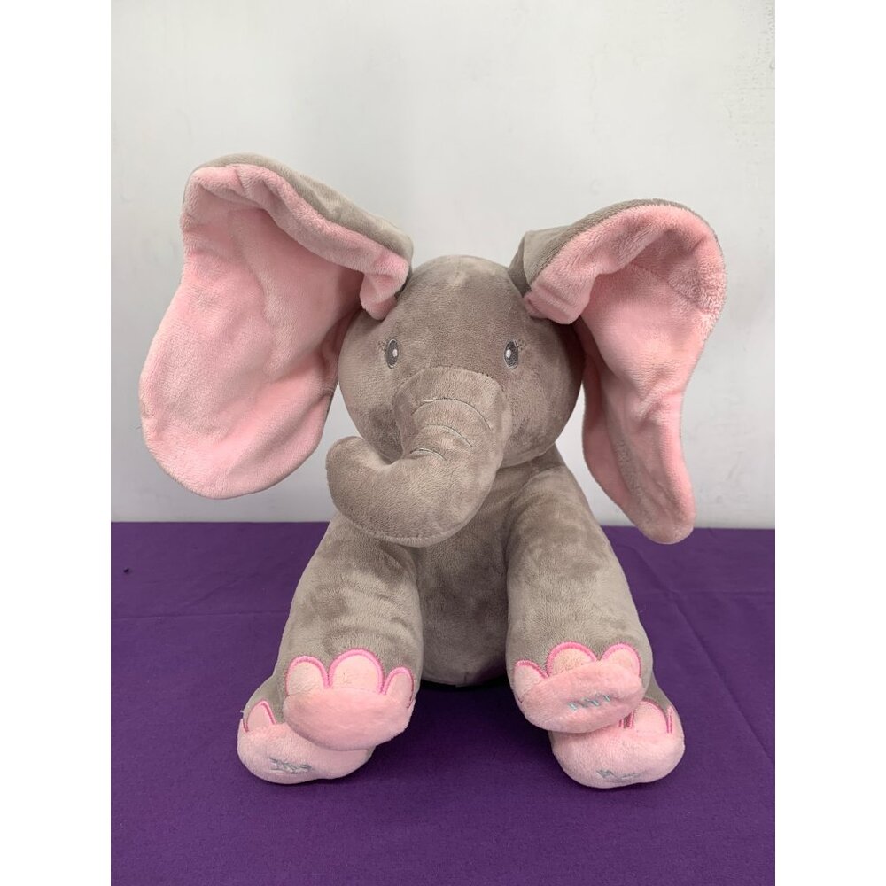 Dimple Animated Plush Singing Kaia Elephant with Peek-a-boo Interactive Feature